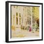 City Collage - New York 08-Joost Hogervorst-Framed Art Print