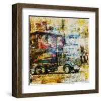 City Collage - New York 10-Joost Hogervorst-Framed Art Print