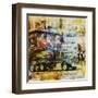 City Collage - New York 10-Joost Hogervorst-Framed Art Print