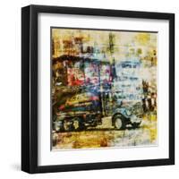 City Collage - New York 10-Joost Hogervorst-Framed Art Print