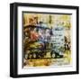 City Collage - New York 10-Joost Hogervorst-Framed Art Print