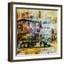 City Collage - New York 10-Joost Hogervorst-Framed Premium Giclee Print