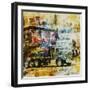 City Collage - New York 10-Joost Hogervorst-Framed Art Print