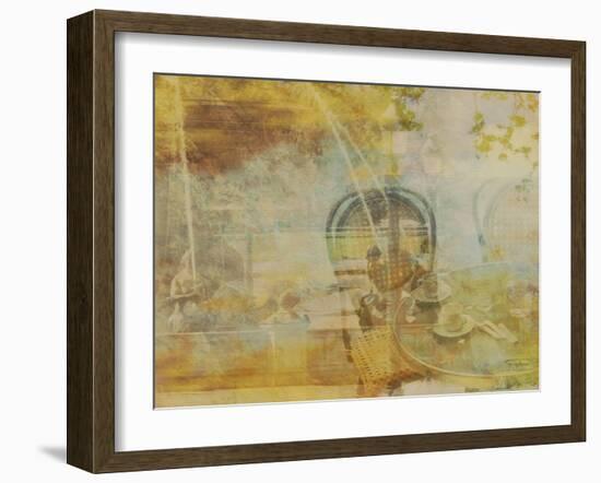 City Collage - Paris 02-Joost Hogervorst-Framed Art Print