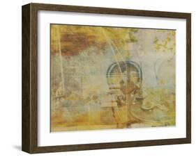 City Collage - Paris 02-Joost Hogervorst-Framed Art Print