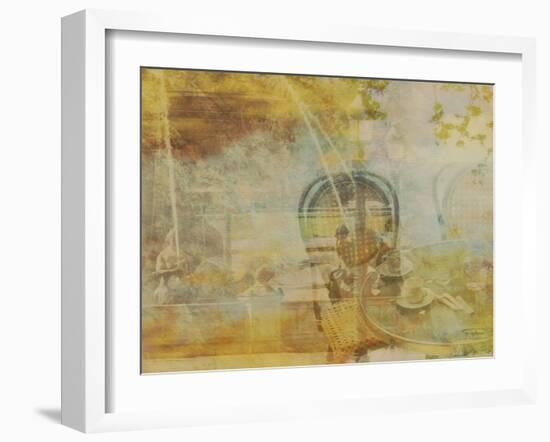 City Collage - Paris 02-Joost Hogervorst-Framed Art Print