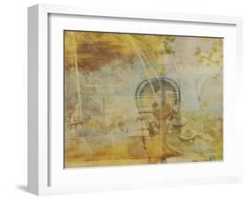 City Collage - Paris 02-Joost Hogervorst-Framed Art Print