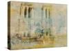 City Collage - Paris 03-Joost Hogervorst-Stretched Canvas