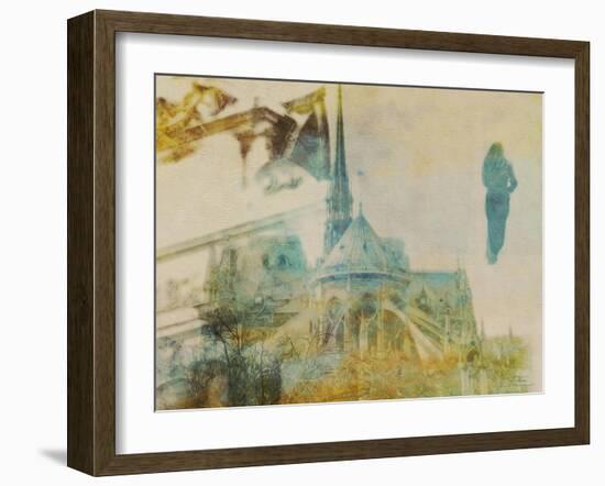 City Collage - Paris 06-Joost Hogervorst-Framed Art Print