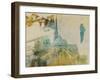 City Collage - Paris 06-Joost Hogervorst-Framed Art Print