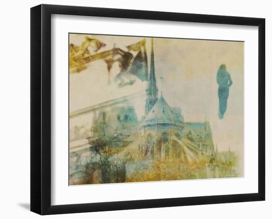 City Collage - Paris 06-Joost Hogervorst-Framed Art Print