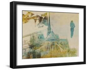 City Collage - Paris 06-Joost Hogervorst-Framed Art Print