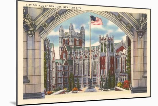 City College, New York City-null-Mounted Art Print