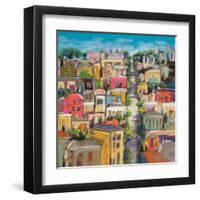 City Color II-Jennifer Gardner-Framed Art Print
