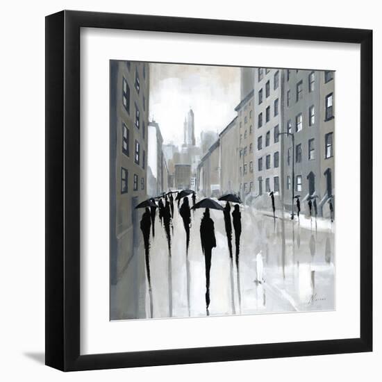 City Commute-Shawn Mackey-Framed Giclee Print