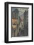 City Corner-Hans Baluschek-Framed Art Print