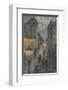 City Corner-Hans Baluschek-Framed Art Print