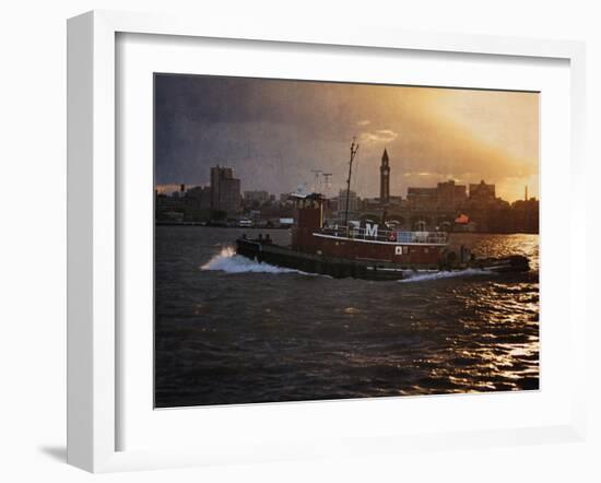 City Cruise-Pete Kelly-Framed Giclee Print