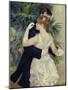 City Dance, c.1883-Pierre-Auguste Renoir-Mounted Giclee Print