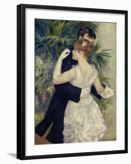 City Dance, c.1883-Pierre-Auguste Renoir-Framed Giclee Print