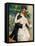 City Dance-Pierre-Auguste Renoir-Framed Stretched Canvas