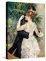 City Dance-Pierre-Auguste Renoir-Stretched Canvas