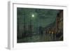 City Docks by Moonlight-John Atkinson Grimshaw-Framed Giclee Print