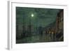 City Docks by Moonlight-John Atkinson Grimshaw-Framed Giclee Print