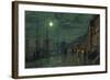 City Docks by Moonlight-John Atkinson Grimshaw-Framed Giclee Print