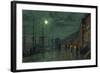 City Docks by Moonlight-John Atkinson Grimshaw-Framed Giclee Print