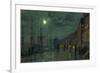 City Docks by Moonlight-John Atkinson Grimshaw-Framed Giclee Print