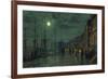 City Docks by Moonlight-John Atkinson Grimshaw-Framed Giclee Print