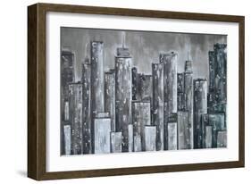 City Eclipse-Gina Ritter-Framed Art Print