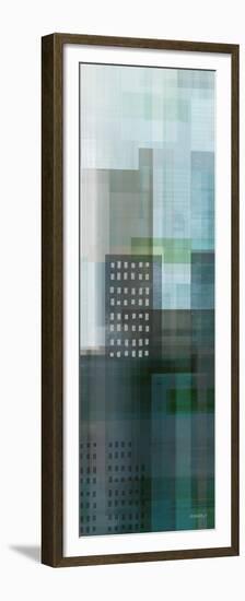 City Emerald Panel I-Dan Meneely-Framed Premium Giclee Print