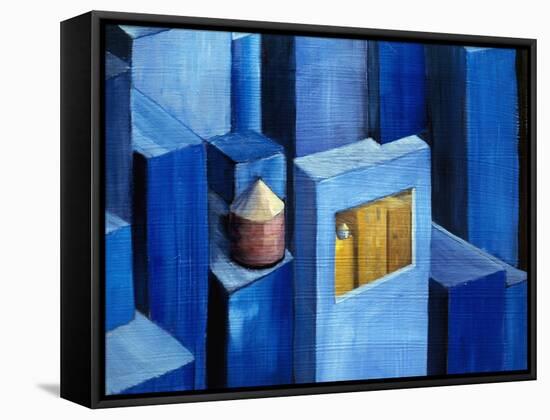City Essentials-Joel Barr-Framed Stretched Canvas