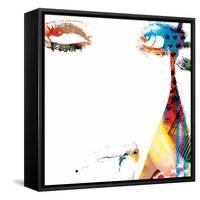 City Eyes Annimo-null-Framed Stretched Canvas