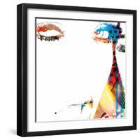 City Eyes Annimo-null-Framed Art Print