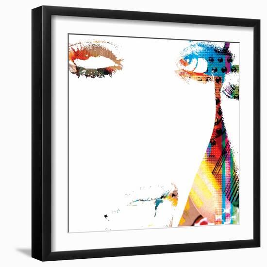 City Eyes Annimo-null-Framed Art Print