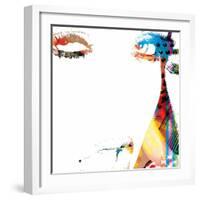 City Eyes Annimo-null-Framed Art Print