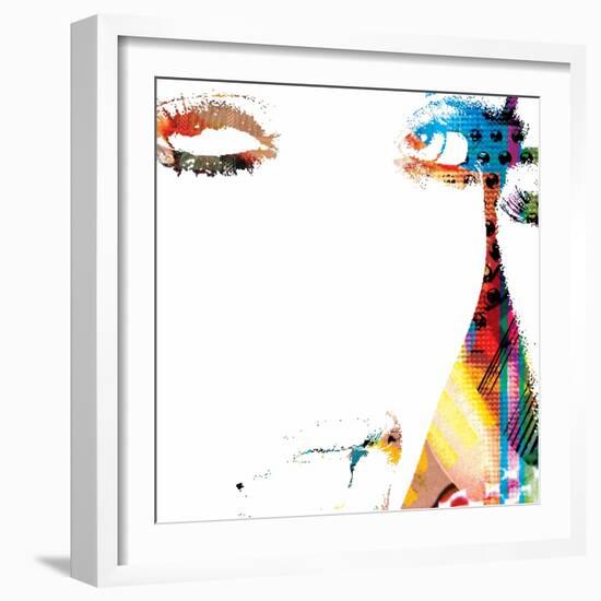 City Eyes Annimo-null-Framed Art Print