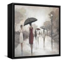 City Figures 1-Marc Taylor-Framed Stretched Canvas