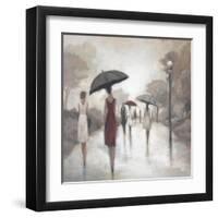 City Figures 1-Marc Taylor-Framed Art Print