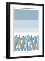 City Fizz Day-Sarah Evans-Framed Giclee Print