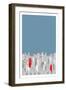 City Fizz Night-Sarah Evans-Framed Premium Giclee Print