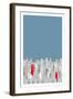 City Fizz Night-Sarah Evans-Framed Giclee Print