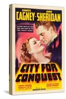 City For Conquest, Ann Sheridan, James Cagney, 1940-null-Stretched Canvas