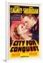 City For Conquest, Ann Sheridan, James Cagney, 1940-null-Framed Art Print