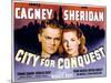 City for Conquest, James Cagney, Ann Sheridan, 1940-null-Mounted Photo