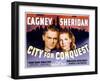 City for Conquest, James Cagney, Ann Sheridan, 1940-null-Framed Photo