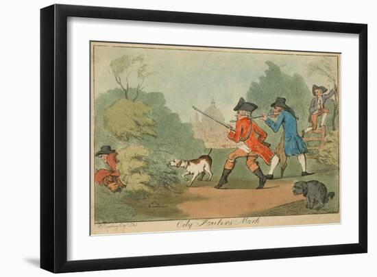 City Foulers Mark-Henry William Bunbury-Framed Giclee Print